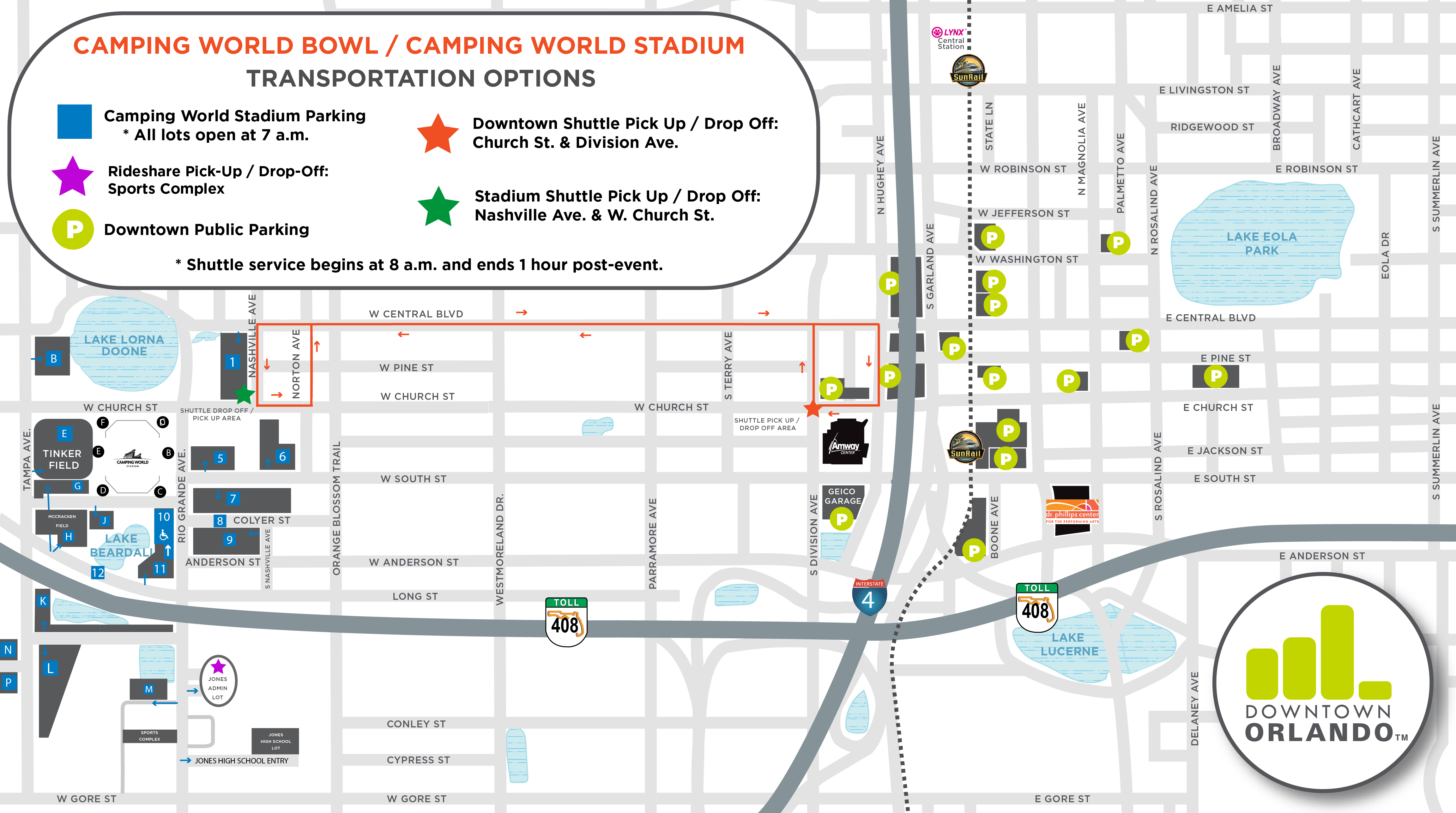 Shuttle Camping World Bowl